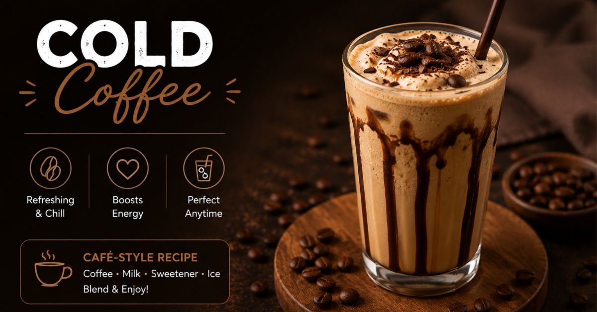 Cold Coffee: Meaning, Benefits, Types & Café-Style Recipe