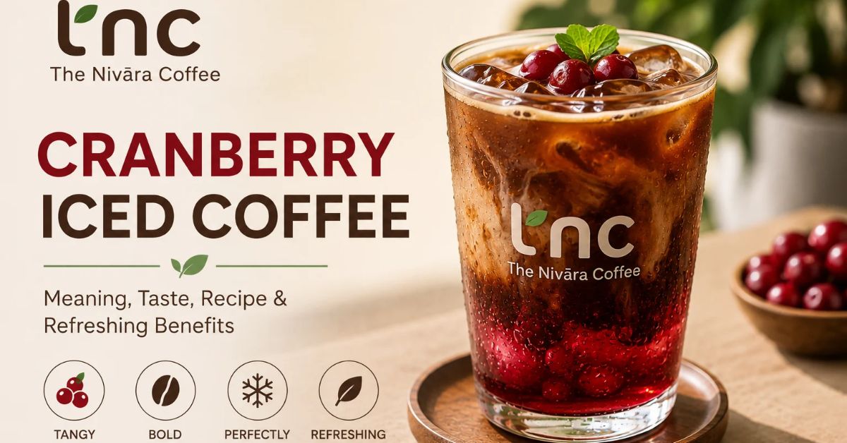 Cranberry Iced Coffee